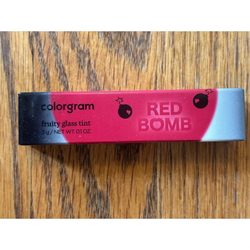 Colorgram Fruity Glass Tint 18 Cherry Villain Red Bomb Lip Stain 3g New